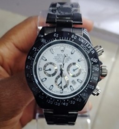 Black and White Rolex Oyster Perpertual Date Just Watch